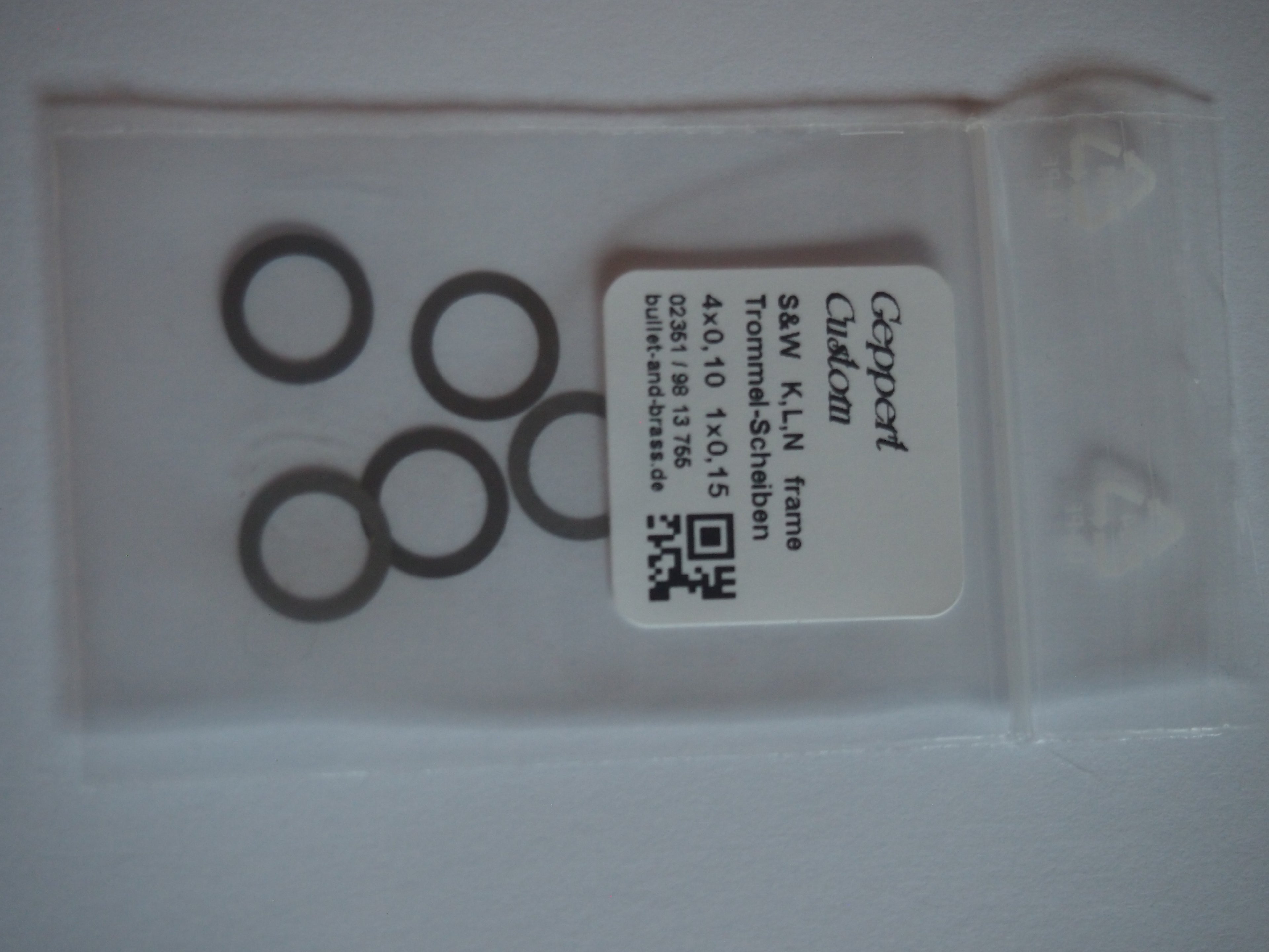 Trommelscheiben für S&W  K,L und N frame