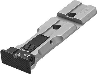LPA Visier mit Weaver-Basis für Smith & Wesson Revolver silberfarbig (ohne Korn)