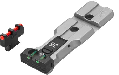 LPA Visier mit Weaver-Basis für Smith & Wesson Revolver silberfarbig (Korn geklemmt)